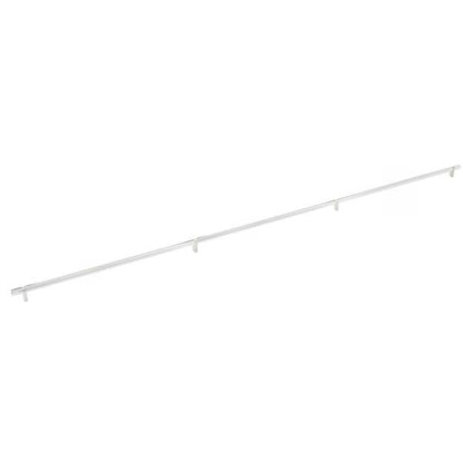 Emtek - Concealed Surface, Select Bar Appliance Pull 54 Inch C-C, Rectangular Bar Stem, Smooth Bar