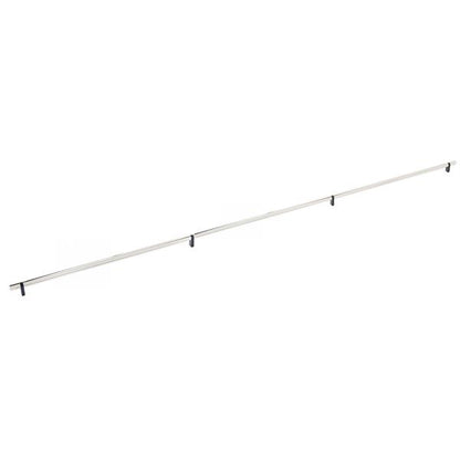 Emtek - Concealed Surface, Select Bar Appliance Pull 54 Inch C-C, Rectangular Bar Stem, Smooth Bar