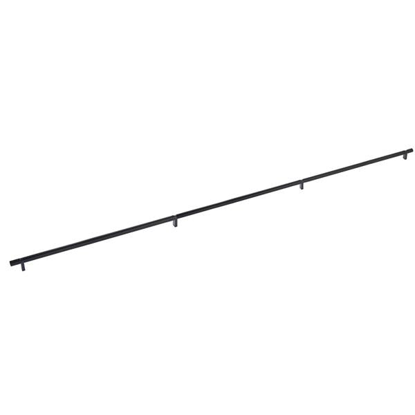 Emtek - Concealed Surface, Select Bar Appliance Pull 54 Inch C-C, Rectangular Bar Stem, Smooth Bar
