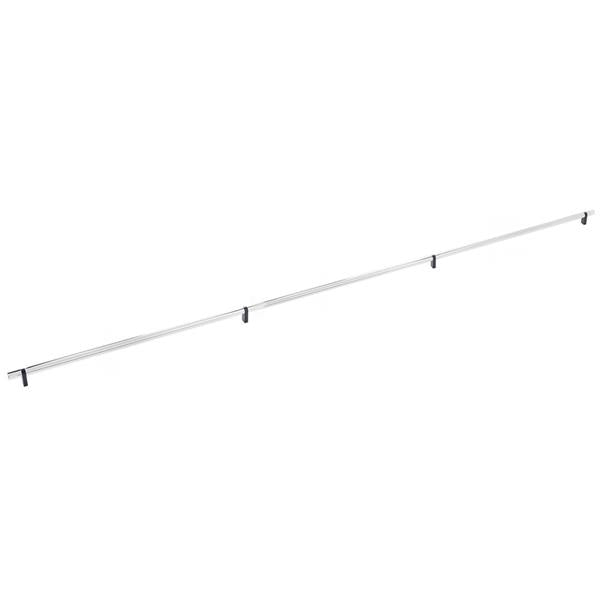 Emtek - Concealed Surface, Select Bar Appliance Pull 54 Inch C-C, Rectangular Bar Stem, Smooth Bar