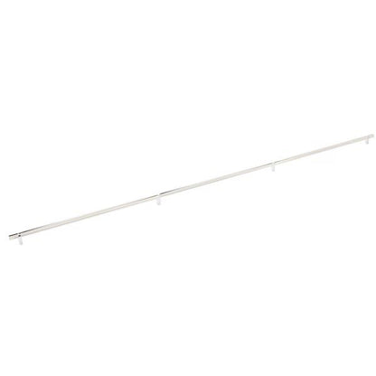 Emtek - Concealed Surface, Select Bar Appliance Pull 54 Inch C-C, Rectangular Bar Stem, Smooth Bar