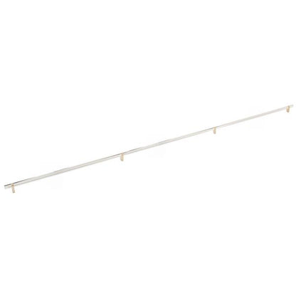 Emtek - Concealed Surface, Select Bar Appliance Pull 54 Inch C-C, Rectangular Bar Stem, Smooth Bar