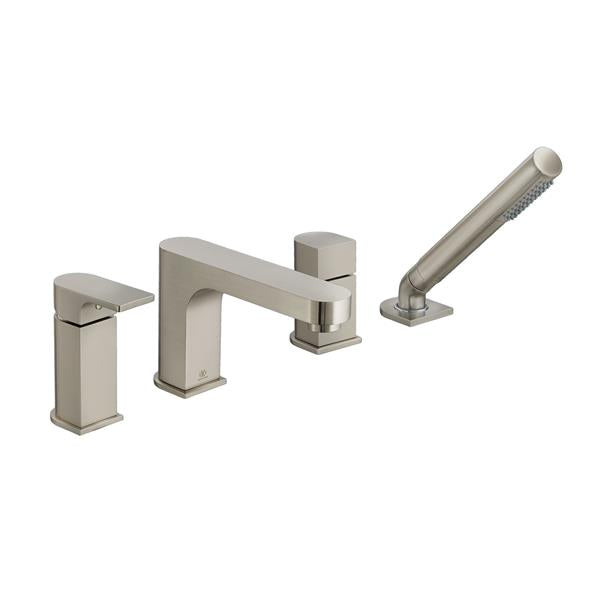 DXV - Equility Deck Mount Bathtub Faucet With Hand Shower 1.8 Gpm