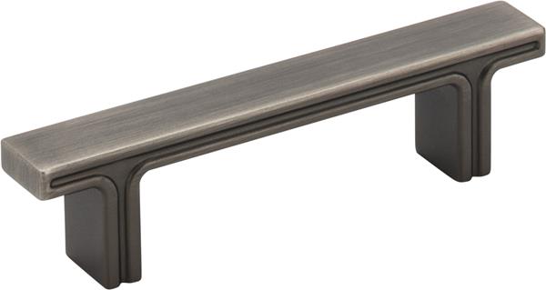 Jeffrey Alexander - 3 Inch Center-to-Center Square Anwick Cabinet Pull