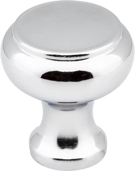Elements - 1-3/16 Inch Diameter Button Westbury Cabinet Knob