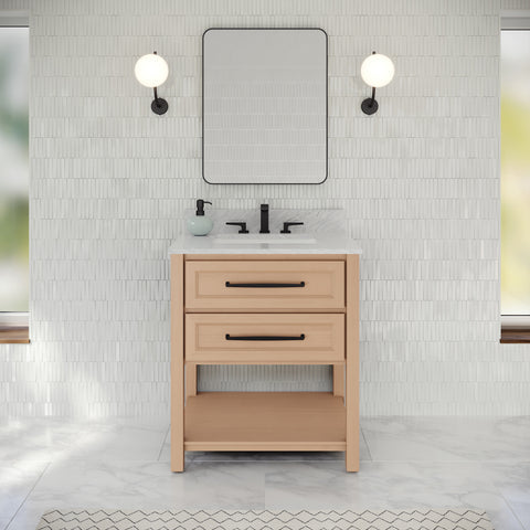Jeffrey Alexander - Kipling 30 Inch W  Single Basin Bathroom Vanity Set