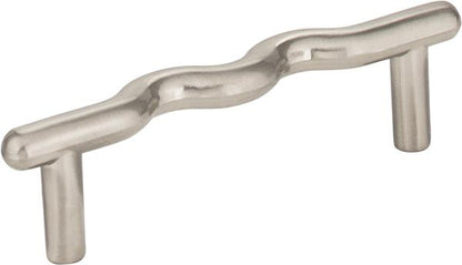 Elements - 3 Inch Center-to-Center Wavy Verona Cabinet Pull