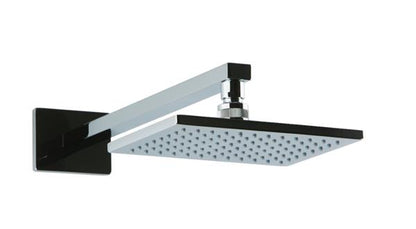 Artos - Edge 10 Inch Rain Shower Head on Ceiling Mount Arm