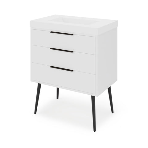 Jeffrey Alexander - Gardner 30 Inch W  Single Basin Bathroom Vanity Set
