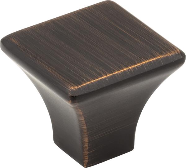 Jeffrey Alexander - 1-1/8 Inch Overall Length Square Marlo Cabinet Knob