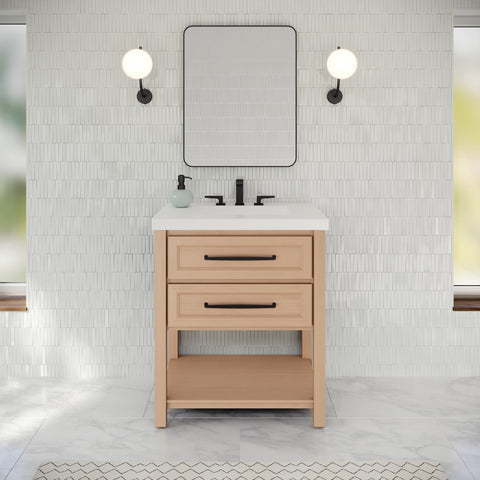 Jeffrey Alexander - Kipling 30 Inch W  Single Basin Bathroom Vanity Set