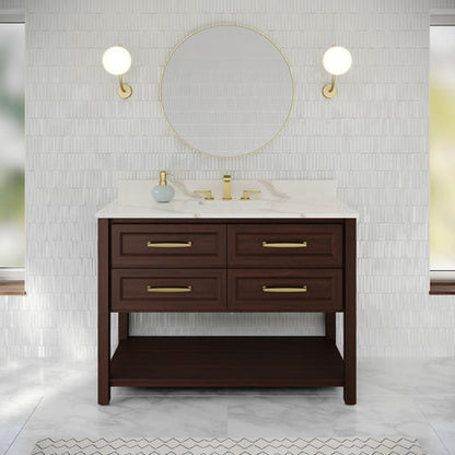 Jeffrey Alexander - Kipling 48 Inch W  Single Basin Bathroom Vanity Set
