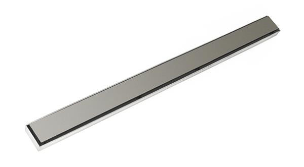Infinity Drain - 24 Inch FF Series Complete Kit with 2 1/2 Inch Solid Grate