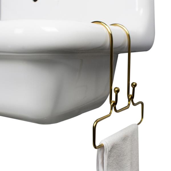Nantucket Sinks - Brass Soap Dish For Ns-Vc24, Ns-Vc36, Ns-Vc48 With Towel Bar