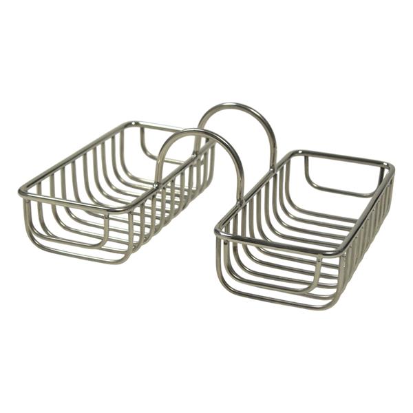 Nantucket Sinks - Double-sided Chrome Soap Holder for NC-VCU48 Models