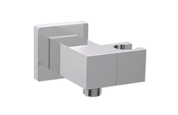 Artos - Edge Shower Outlet Elbow with Pivoting Hand Shower Holder