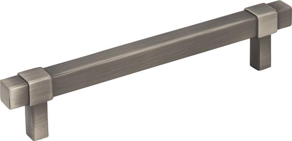 Jeffrey Alexander - 128 mm Center-to-Center Square Zane Cabinet Pull
