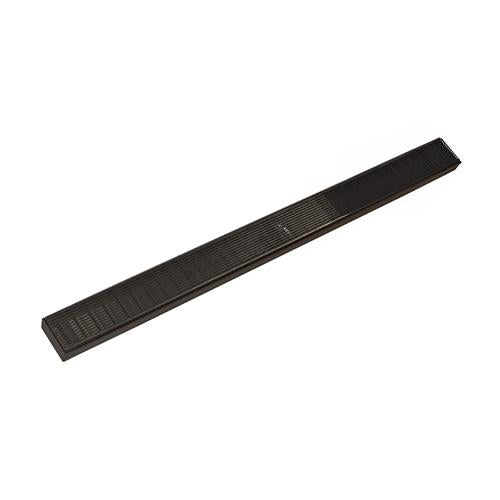 Infinity Drain - 24 Inch FX Series Complete Kit with Wedge Wire Grate