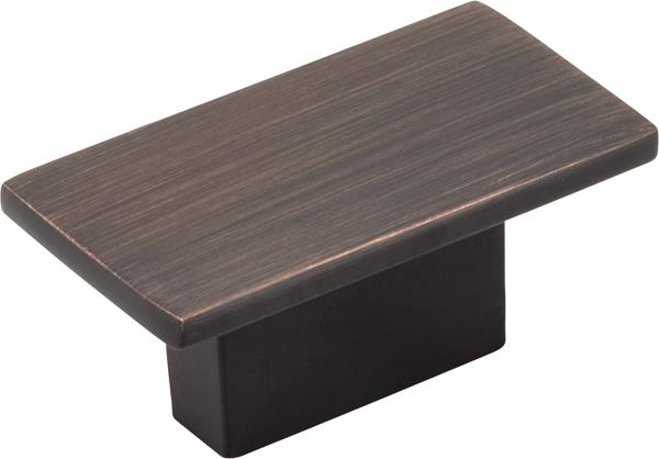 Jeffrey Alexander - 1-9/16 Inch Overall Length Rectangle Mirada Cabinet Knob