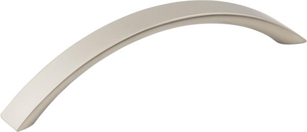 Elements - 128 mm Center-to-Center Dull Nickel Arched Belfast Cabinet Pull