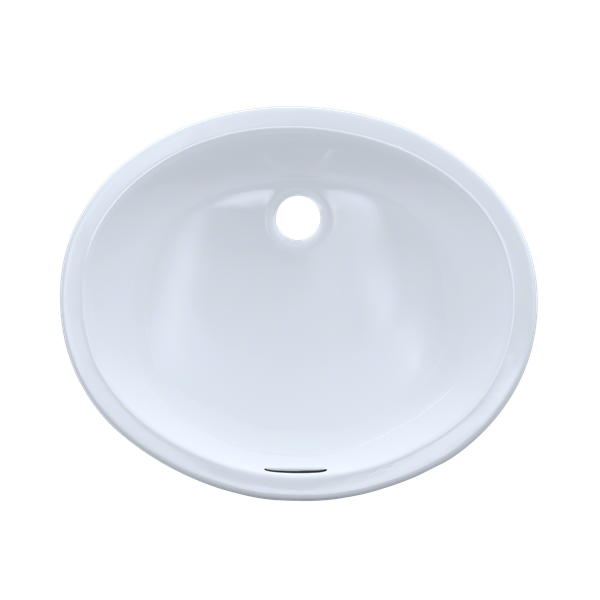 Toto - 17 X 14 Inch Oval Undermount Bathroom Sink
