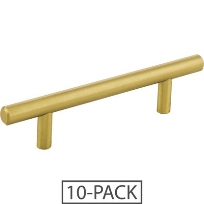 Elements - 96 mm Center-to-Center Naples Cabinet Bar Pull - 10-Pack