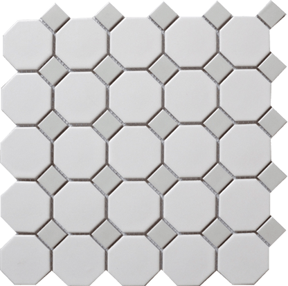 Roca Tile - 12 x 12 Inch Octagon ArtisMosaic