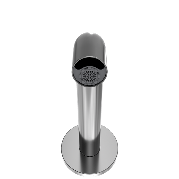 Toto - Helix Wall-Mount Ecopower Or Ac 0.5 Gpm Touchless Bathroom Faucet Spout, 10 Second On-Demand Flow, Polished Chrome