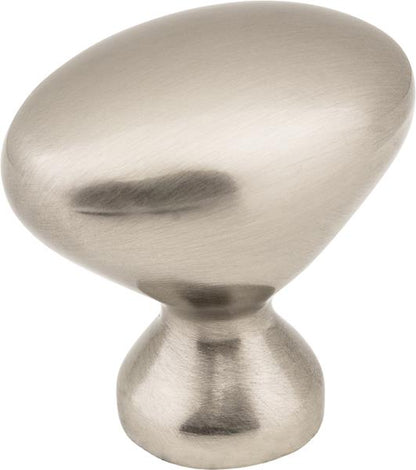 Elements - 1-1/4 Inch Overall Length Oval Merryville Cabinet Knob