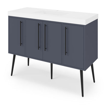 Jeffrey Alexander - Tempest 48 Inch W  Single Basin Bathroom Vanity Set