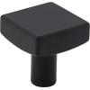 Jeffrey Alexander - 1-1/8 Inch Overall Length Square Dominique Cabinet Knob