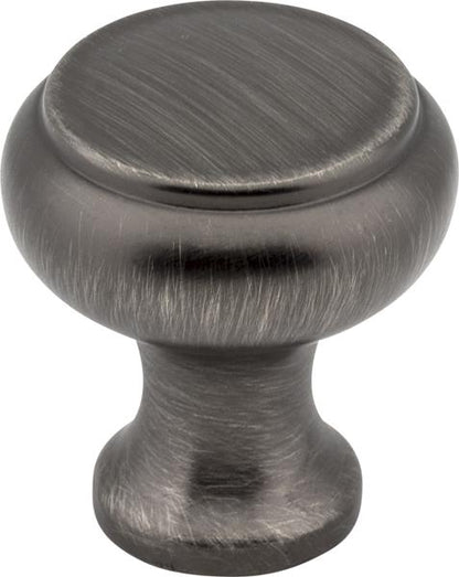 Elements - 1-3/16 Inch Diameter Button Westbury Cabinet Knob