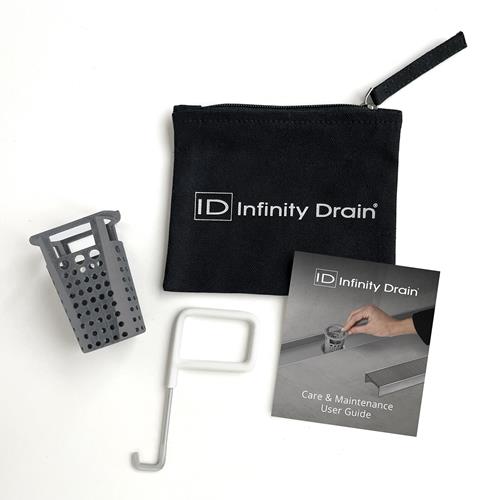 Infinity Drain - Hair Maintenance Kit. Includes AKEY Lift-out key, and HB 32 Hair Basket.