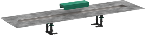 Hansgrohe - RainDrain 2 Inch outlet 39 3/8 Inch (1000mm)