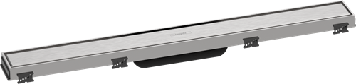 Hansgrohe - RainDrain Match Trim 27 5/8 Inch with Height Adjustable Frame