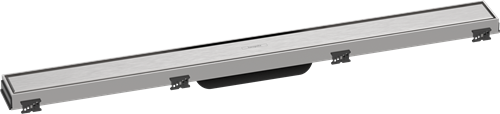 Hansgrohe - RainDrain Match Trim 31 1/2 Inch with Height Adjustable Frame