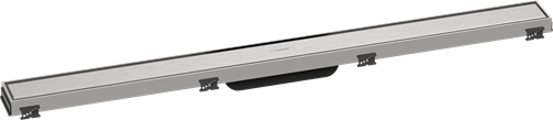 Hansgrohe - RainDrain Match Trim 35 1/4 Inch with Height Adjustable Frame