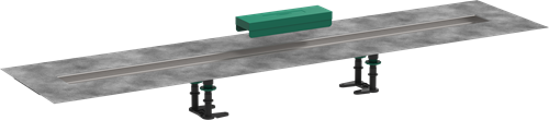 Hansgrohe - RainDrain 2 Inch outlet 47 1/4 Inch (1200mm)