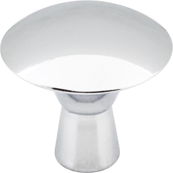 Elements - 1-1/16 Inch Diameter Zachary Cabinet Mushroom Knob