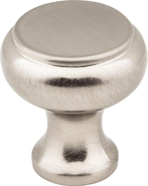 Elements - 1-3/16 Inch Diameter Button Westbury Cabinet Knob