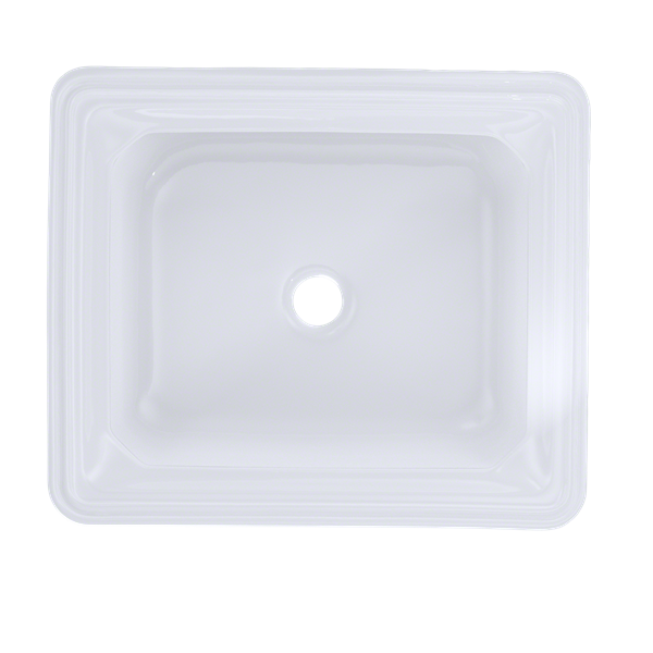 Toto - Guinevere Rectangular Undermount Bathroom Sink With Cefiontect, Cotton White