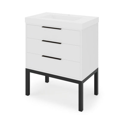 Jeffrey Alexander - Gardner 30 Inch W  Single Basin Bathroom Vanity Set