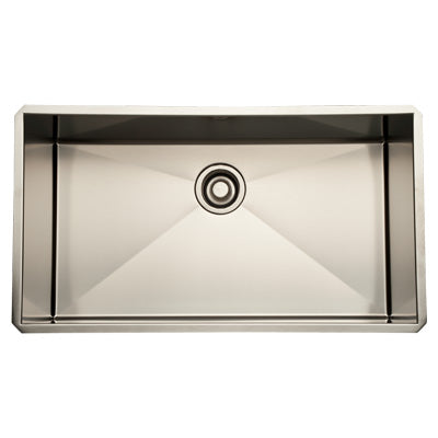 Rohl - Forze 30 Inch Single Bowl Stainless Steel Kitchen Sink