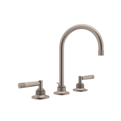 Rohl - Graceline Widespread Lavatory Faucet With C-Spout