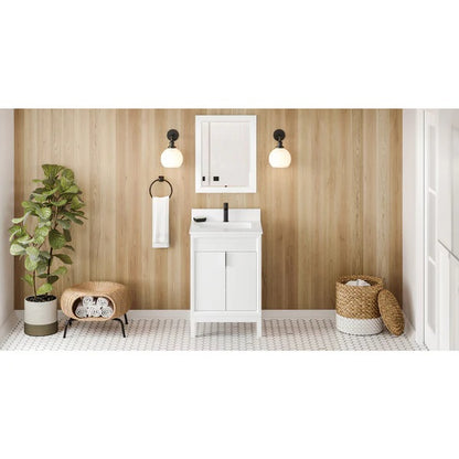 Jeffrey Alexander - Theodora 24 Inch W  Single Basin Bathroom Vanity Set