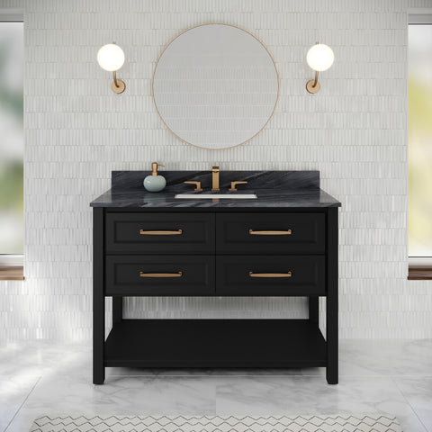 Jeffrey Alexander - Kipling 48 Inch W  Single Basin Bathroom Vanity Set