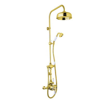 Rohl - Perrin & Rowe Edwardian 3/4 Inch Exposed Wall Mount Thermostatic Shower System