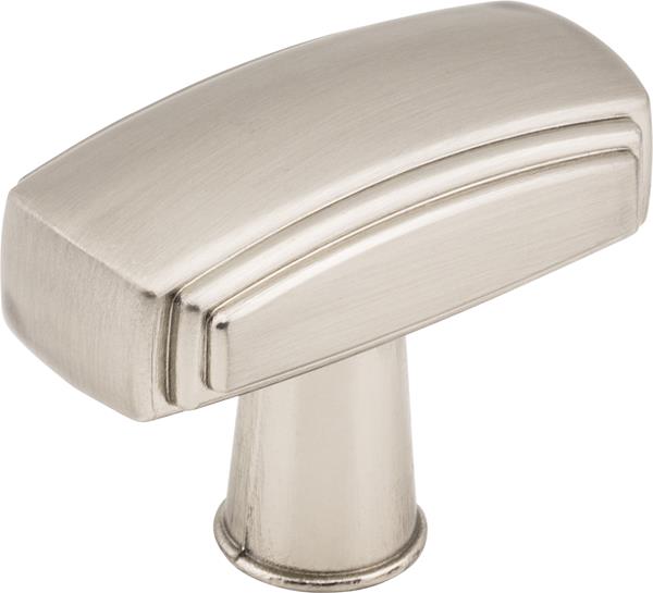 Jeffrey Alexander - 1-9/16 Inch Overall Length Rectangle Delgado Cabinet Knob