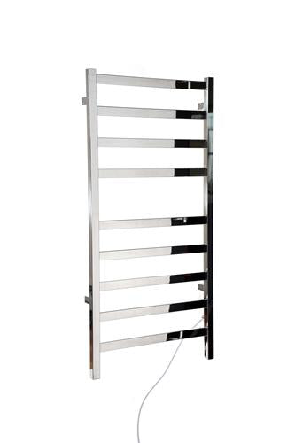 Ico - 18 x 40 Inch Kontour Square Electric Hardwired Towel Warmer