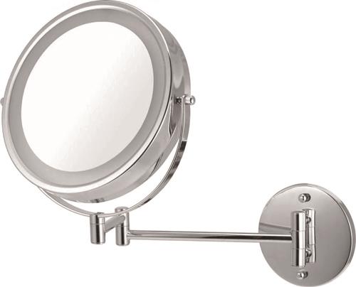 Ico - 8.5 Inch Double Sided Lighted Wall-Mounted Mirror